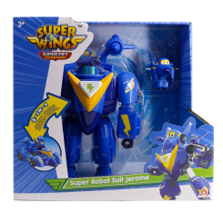 Фігурки персонажів - Ігровий набір Super Wings Super Robot Suit Джером (EU770353) Фігурки персонажів - Ігровий набір Super Wings Super Robot Suit Джером (EU770353)
