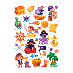 Косметика - Набір тату для тіла Arley Sign Піратська історія (1905) Косметика - Набір тату для тіла Arley Sign Піратська історія (1905)