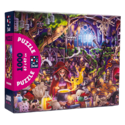 Пазли - Пазл De.tail Чарівниця 1000 деталей (DT1000-14) Пазли - Пазл De.tail Чарівниця 1000 деталей (DT1000-14)