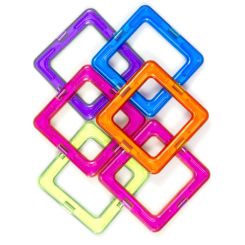 Магнітні конструктори - Конструктор Magplayer Додатковий набір 6 елементів (MPC-6) Магнітні конструктори - Конструктор Magplayer Додатковий набір 6 елементів (MPC-6)