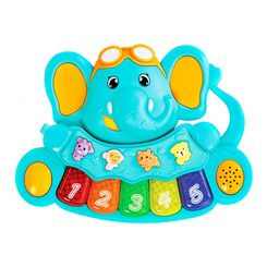 Розвивальні іграшки - Ігрова панель Bebelino Слон (58126) Розвивальні іграшки - Ігрова панель Bebelino Слон (58126)