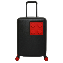 Дитячі валізи - Валіза LEGO Lifestyle Brick 2x2 Trolley S чорна з червоною вставкою (20152-1963) Дитячі валізи - Валіза LEGO Lifestyle Brick 2x2 Trolley S чорна з червоною вставкою (20152-1963)