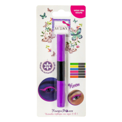 Косметика - Підводка-туш для повік Lukky Ультра-фіолет 2 в 1 фіолетова (T18920) Косметика - Підводка-туш для повік Lukky Ультра-фіолет 2 в 1 фіолетова (T18920)