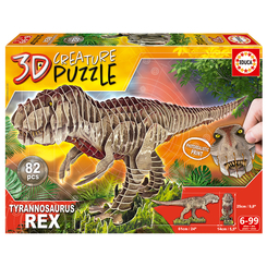 3D-пазли - 3D Пазл Educa T-Rex (19182) 3D-пазли - 3D Пазл Educa T-Rex (19182)