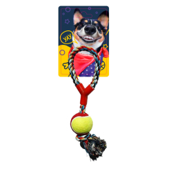 Іграшки для собак - Іграшка для собак Friend is Грейфер з м'ячем (FG240418014D) Іграшки для собак - Іграшка для собак Friend is Грейфер з м'ячем (FG240418014D)