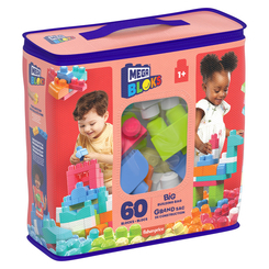 Блокові конструктори - Конструктор Mega Bloks рожевий у мішку 60 деталей (DCH54) Блокові конструктори - Конструктор Mega Bloks рожевий у мішку 60 деталей (DCH54)