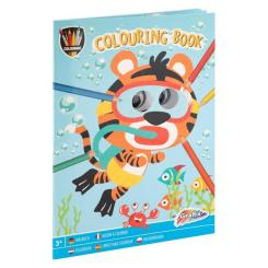 Товари для малювання - Розмальовка Grafix Wobbly Eyes Тигр (150011_1) Товари для малювання - Розмальовка Grafix Wobbly Eyes Тигр (150011_1)