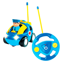 Радіокеровані моделі - Машинка Bebelino Моя перша поліцейська машина на радіокеруванні зі звуковим ефектом (58039) Радіокеровані моделі - Машинка Bebelino Моя перша поліцейська машина на радіокеруванні зі звуковим ефектом (58039)