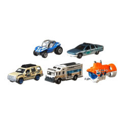 Транспорт і спецтехніка - Ігровий набір Matchbox MBX Морські рятувальники 5 штук 1:64 (C1817/GKJ11) Транспорт і спецтехніка - Ігровий набір Matchbox MBX Морські рятувальники 5 штук 1:64 (C1817/GKJ11)
