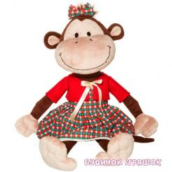 М'які тварини - М яка іграшка Maxi Toys Мавпочка Даринка в сукні 25 см (2024008) М'які тварини - М яка іграшка Maxi Toys Мавпочка Даринка в сукні 25 см (2024008)