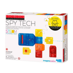 Конструктори з унікальними деталями - Електронний конструктор 4M Шпигунські гаджети (00-06805) Конструктори з унікальними деталями - Електронний конструктор 4M Шпигунські гаджети (00-06805)