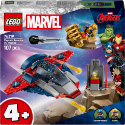 Конструктори LEGO - Конструктор LEGO Marvel Капітан Америка проти Таноса (76319) Конструктори LEGO - Конструктор LEGO Marvel Капітан Америка проти Таноса (76319)