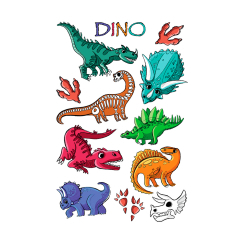 Косметика - Набір тату для тіла Arley Sign Динозаври (1303) Косметика - Набір тату для тіла Arley Sign Динозаври (1303)