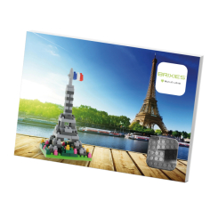 Конструктори з унікальними деталями - Конструктор BRIXIES Листівка Ейфелева вежа 96 деталей (220.063) Конструктори з унікальними деталями - Конструктор BRIXIES Листівка Ейфелева вежа 96 деталей (220.063)