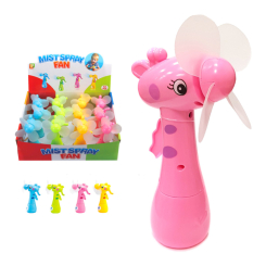 Спортивні активні ігри - Вентилятор-бризкалка Qunxing Вітерець Жирафик 75 мл асортимент (T19) Спортивні активні ігри - Вентилятор-бризкалка Qunxing Вітерець Жирафик 75 мл асортимент (T19)