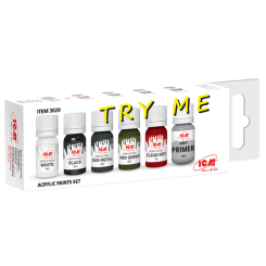 Канцтовари - Набір фарб ІСМ Try me (3020) Канцтовари - Набір фарб ІСМ Try me (3020)