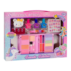 Косметика - Набір косметики Qunxing Таємничий єдиноріг із палеткой 8 предметів (J-1019) Косметика - Набір косметики Qunxing Таємничий єдиноріг із палеткой 8 предметів (J-1019)