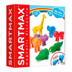 Магнітні конструктори - Мої перші дикі тварини SmartМax (SMX 220) Магнітні конструктори - Мої перші дикі тварини SmartМax (SMX 220)