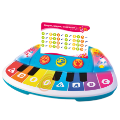 Розвивальні іграшки - Розвивальна іграшка Kiddi Smart Піаніно Кольорові нотки (4514T-KS) Розвивальні іграшки - Розвивальна іграшка Kiddi Smart Піаніно Кольорові нотки (4514T-KS)