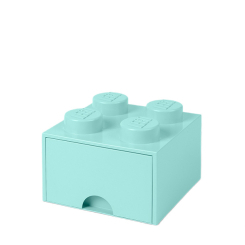 Бокси для іграшок - Висувний ящик для зберігання LEGO Lifestyle Цеглинка 4 світло-блакитний (40051742) Бокси для іграшок - Висувний ящик для зберігання LEGO Lifestyle Цеглинка 4 світло-блакитний (40051742)