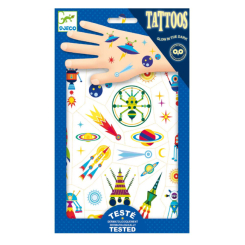 Косметика - Набір наклейок на тіло DJECO Космос (DJ09590) Косметика - Набір наклейок на тіло DJECO Космос (DJ09590)