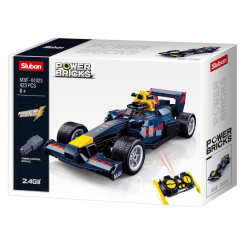 Конструктори з унікальними деталями - Конструктор Sluban Power Bricks Гоночний автомобіль на радіокеруванні (M38-B1023) Конструктори з унікальними деталями - Конструктор Sluban Power Bricks Гоночний автомобіль на радіокеруванні (M38-B1023)