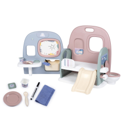 Меблі та будиночки - Ігровий набір Smoby Дитячий центр Бебі Кер 5 в 1 (7600240308) Меблі та будиночки - Ігровий набір Smoby Дитячий центр Бебі Кер 5 в 1 (7600240308)