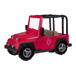 Транспорт і улюбленці - Транспорт для ляльок Our Generation Рожевий джип з чорною рамкою (BD37277Z) Транспорт і улюбленці - Транспорт для ляльок Our Generation Рожевий джип з чорною рамкою (BD37277Z)