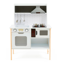 Дитячі кухні та побутова техніка - Ігровий набір Ecotoys Style Дерев'яна кухня (PLK537) Дитячі кухні та побутова техніка - Ігровий набір Ecotoys Style Дерев'яна кухня (PLK537)