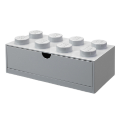 Канцтовари - Настільний органайзер LEGO Lifestyle Цеглинка 8 сірий (40211740) Канцтовари - Настільний органайзер LEGO Lifestyle Цеглинка 8 сірий (40211740)