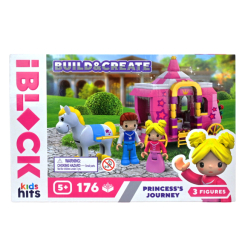 Конструктори з унікальними деталями - Конструктор IBLOCK Build & create Princess's journey 176 деталей (KH08/007/3) Конструктори з унікальними деталями - Конструктор IBLOCK Build & create Princess's journey 176 деталей (KH08/007/3)