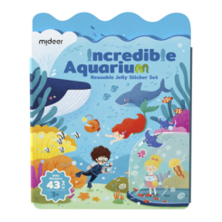 Набори для творчості - Набір багаторазових наліпок Mideer Incredible aquarium (CT2316) Набори для творчості - Набір багаторазових наліпок Mideer Incredible aquarium (CT2316)