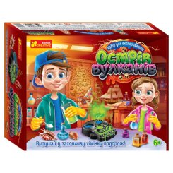 Наукові ігри, фокуси та досліди - Набір для експериментів Ranok Creative Острів вулканів (10114153У) Наукові ігри, фокуси та досліди - Набір для експериментів Ranok Creative Острів вулканів (10114153У)