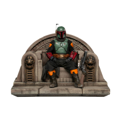 Фігурки персонажів - Фігурка Iron Studios Star Wars Boba Fett on Throne (LUCSWR45621-10) Фігурки персонажів - Фігурка Iron Studios Star Wars Boba Fett on Throne (LUCSWR45621-10)