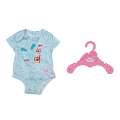 Одяг та аксесуари - Одяг для ляльки Baby Born Боді S2 блакитне (830130-2) Одяг та аксесуари - Одяг для ляльки Baby Born Боді S2 блакитне (830130-2)