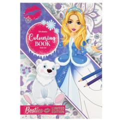 Товари для малювання - Розмальовка Besties Магія срібла (961042) Товари для малювання - Розмальовка Besties Магія срібла (961042)