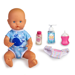 Пупси - Пупс Nenuco Хлопчик з набором для догляду (700015515) Пупси - Пупс Nenuco Хлопчик з набором для догляду (700015515)