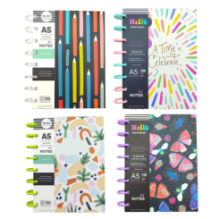 Канцтовари - Блокнот Malevaro А5 на пружині колекція 2 в асортименті (867156ML) Канцтовари - Блокнот Malevaro А5 на пружині колекція 2 в асортименті (867156ML)