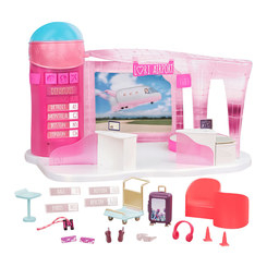 Меблі та будиночки - Ігровий набір Lori Аеропорт із ефектами (LO37054Z) Меблі та будиночки - Ігровий набір Lori Аеропорт із ефектами (LO37054Z)