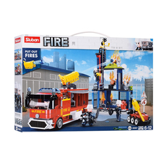 Конструктори з унікальними деталями - Конструктор Sluban Fire Тренувальний пожежний центр (M38-B0967) Конструктори з унікальними деталями - Конструктор Sluban Fire Тренувальний пожежний центр (M38-B0967)
