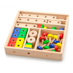 Конструктори з унікальними деталями - Конструктор Viga Toys 53 елементи (50490) Конструктори з унікальними деталями - Конструктор Viga Toys 53 елементи (50490)