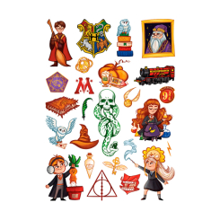 Косметика - Набір тату для тіла Arley Sign Школа магії (1910) Косметика - Набір тату для тіла Arley Sign Школа магії (1910)