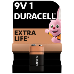 Акумулятори і батарейки - Батарейка алкалінова Duracell Basic 9V 1 шт (81483681) Акумулятори і батарейки - Батарейка алкалінова Duracell Basic 9V 1 шт (81483681)