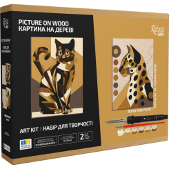 Набори для творчості - Набір для випалювання Rosa Start Cats 2 (N000155) Набори для творчості - Набір для випалювання Rosa Start Cats 2 (N000155)