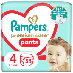 Підгузки - Підгузки-трусики Pampers Premium care Maxi 9-15 кг 58 шт (8001090759993) Підгузки - Підгузки-трусики Pampers Premium care Maxi 9-15 кг 58 шт (8001090759993)