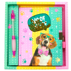 Канцтовари - Подарунковий набір Malevaro Песик в окулярах (W362115-A) Канцтовари - Подарунковий набір Malevaro Песик в окулярах (W362115-A)