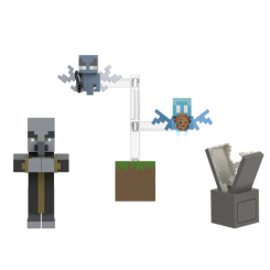 Фігурки персонажів - Набір фігурок Minecraft Evoker and magic Mobs (GTT53/7) Фігурки персонажів - Набір фігурок Minecraft Evoker and magic Mobs (GTT53/7)