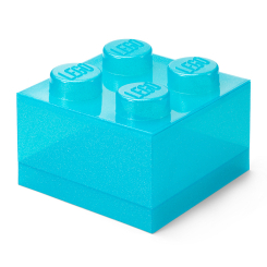 Бокси для іграшок - Коробка для зберігання LEGO Lifestyle Цеглинка 4 блакитний з блискітками (40090802) Бокси для іграшок - Коробка для зберігання LEGO Lifestyle Цеглинка 4 блакитний з блискітками (40090802)