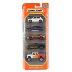 Автомоделі - Набір автомоделей Matchbox Coffe Cruisers ІІІ 5 штук 1:64 (C1817/HFH15) Автомоделі - Набір автомоделей Matchbox Coffe Cruisers ІІІ 5 штук 1:64 (C1817/HFH15)