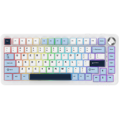 Клавіатура і миші - Клавіатура Ajazz AK820 MAX PLUS-Daydream Switch-Blue-White-Dark Blue-3 model-with screen-RGB (AK820MAX-DD-BWD) Клавіатура і миші - Клавіатура Ajazz AK820 MAX PLUS-Daydream Switch-Blue-White-Dark Blue-3 model-with screen-RGB (AK820MAX-DD-BWD)